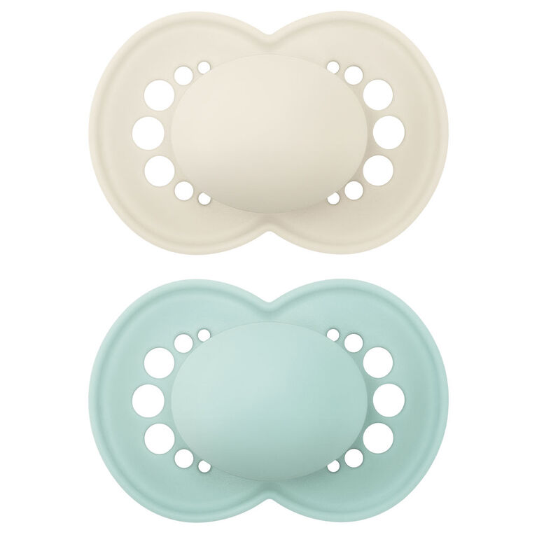 MAM Matte Pacifier 6+Mo  2Pk