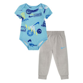 Nike  Pants Set - Grey Heather - Size 18 Months