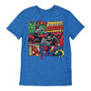 Justice League Short Sleeve Tee - Royal Mix - 2T