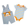 Disney Tigger 2-Piece Shortall Set - Grey, 12 Months