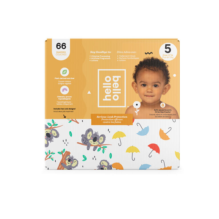 Hello Bello Club Diapers Sz 5 Koalas Umbrellas Babies R Us Canada