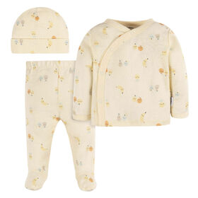 Gerber Childrenswear    Ensemble Ramenez-Moi &agrave; la Maison &agrave; boutons pression c&ocirc;t&eacute; Fruit