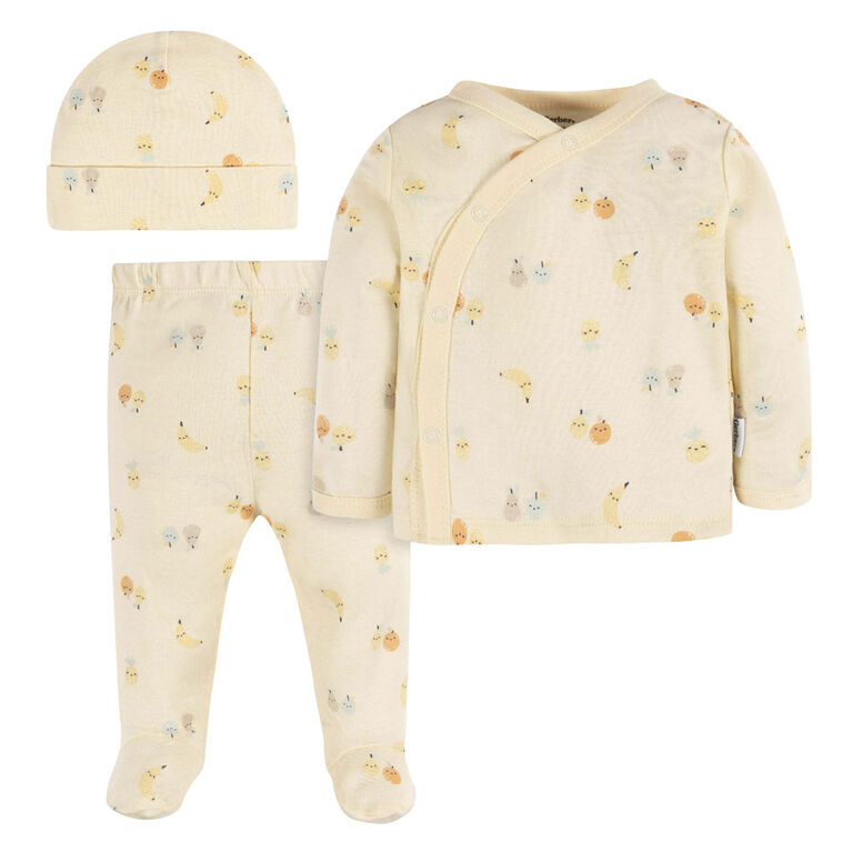 Gerber Childrenswear    Ensemble Ramenez-Moi à la Maison à boutons pression côté Fruit