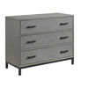 Bayfield 3 Drawer Dresser  Rustic Grey - R Exclusive