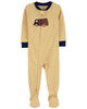 Carter's Recycle Truck Sleep and Play Pajamas Yellow 4T
