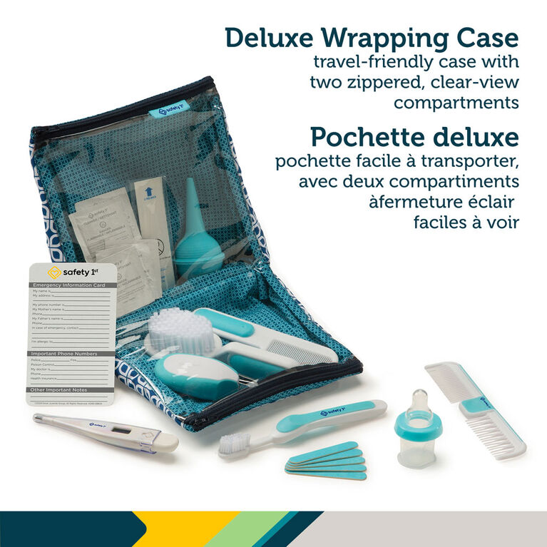 Safety 1st Deluxe Healthcare & Grooming Kit - Artic Blue
