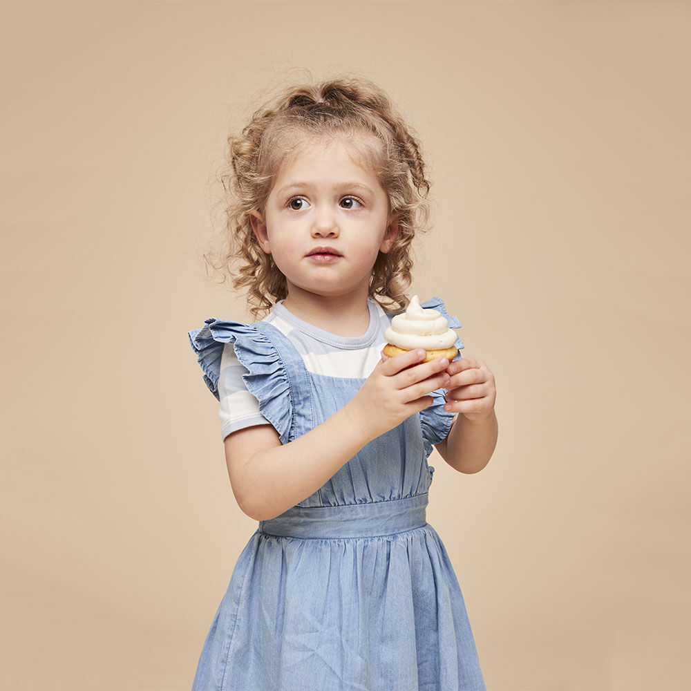Kids pinafore 2025 dress