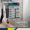Safety 1st Ready To Install Everywhere Gate - White
