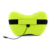 Oreiller de massage Shiatsu avec chaleur de Sharper Image - Jaune.