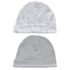 Koala Baby 2-Pack Hat Set - Grey Bear