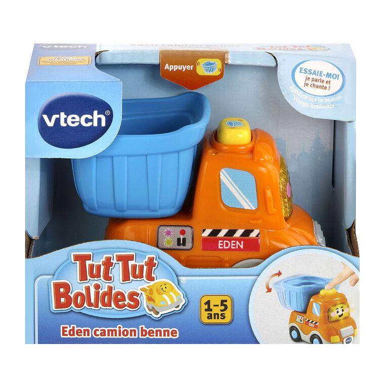 VTech Tut Tut Bolides Eden camion benne - &Eacute;dition fran&ccedil;aise