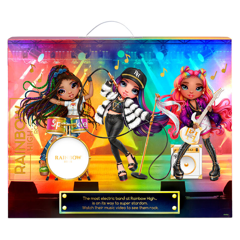 Vedette rock Rainbow High Vanessa Tempo - Poupée-mannequin Rainbow et jouet - Notre exclusivité