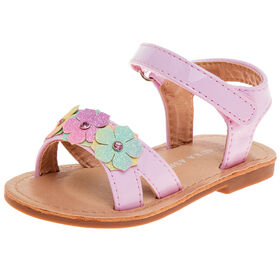 Sandales bébé rose taille 9