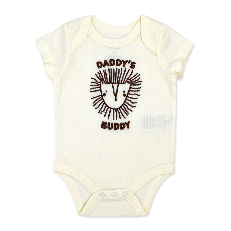 Sterling Baby 3 Piece Footed Set: Brown Lion 6M