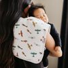 Copper Pearl Ace Burp Cloth