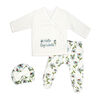 Baby Mode 3 Piece Quilted Take Me Home :Blue Hello Big World 3-6M