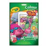 Coloriage et autocollants, Trolls.