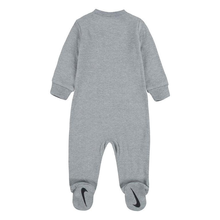 Nike Footed Coverall - Dark Grey Heather - 6 Months