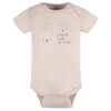 Gerber Childrenswear - Paquet de 3 combinaisons à manches courtes - Friends - 3-6M