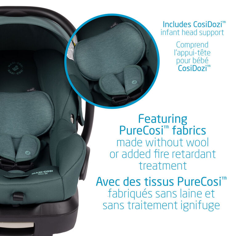 Maxi Cosi Zelia Max 5-in-1 Modular Travel System - Essential Green