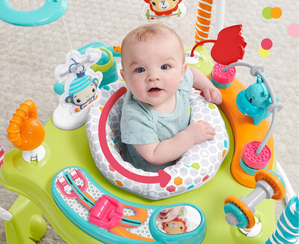 Fisher Price Fitness Fun Folding Jumperoo activity center