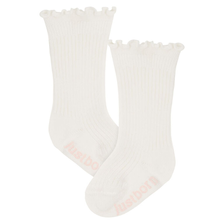 Just Born - 6-Pack Baby Vintage Floral Socks - 0-6 months