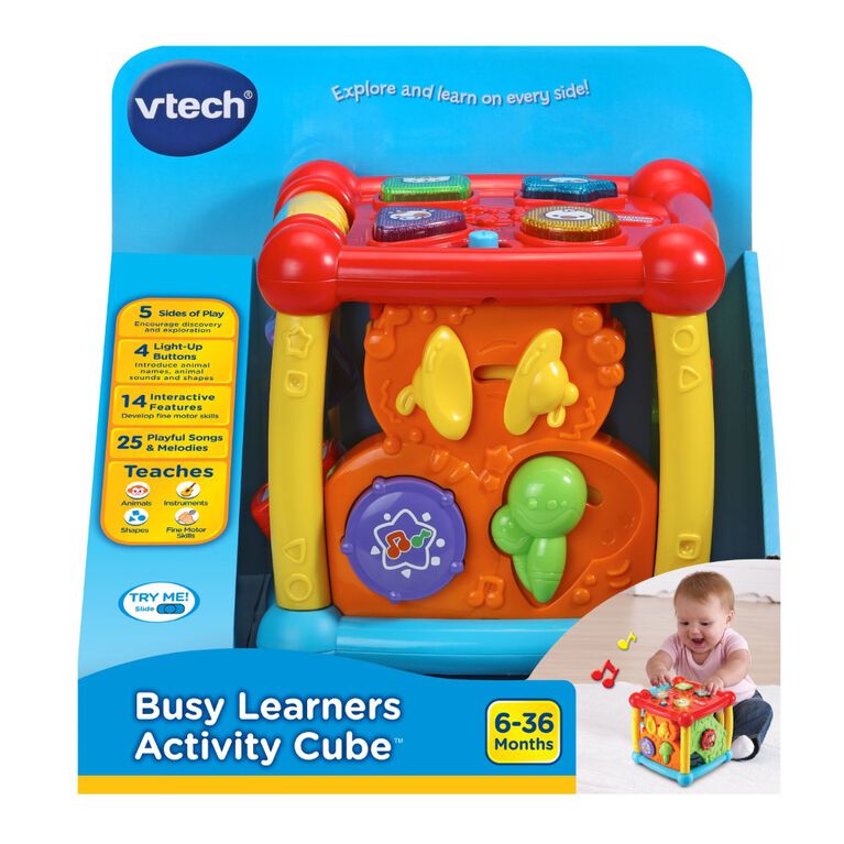 Busy Learners Activity Cube - English Edition