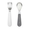 Oxo-Fork and Spoon Set - Gray