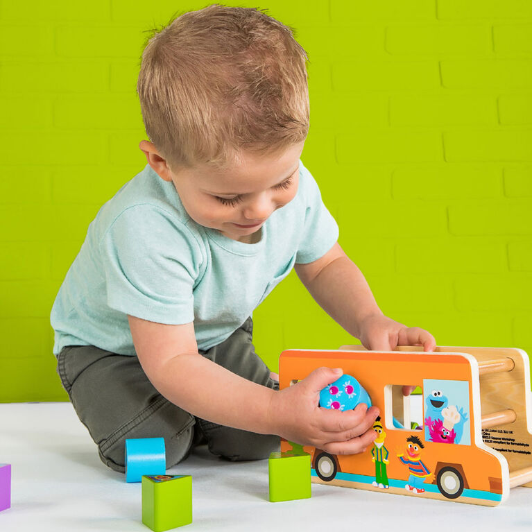 Foodie Truck Fun Wooden Shape Sorter Babies R Us Canada