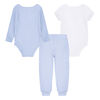 Nike Essentials 3 Piece Pants Set - Cobalt Bliss Heather - 9 Months