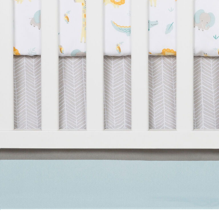 Sammy & Lou Jungle Pals 4 Piece Crib Bedding Set