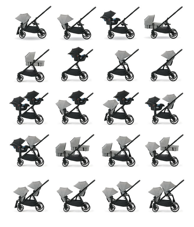 Baby Jogger city select LUX poussettes - Taupe.