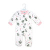 Baby Mode Pink Elephant Plush Fleece Sleeper