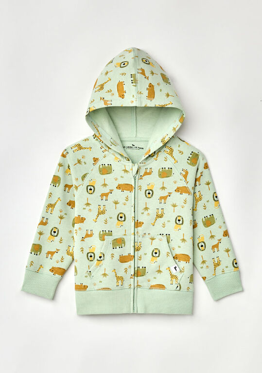 Northern Reflections Littles Wild Chandail à capuchon Sage