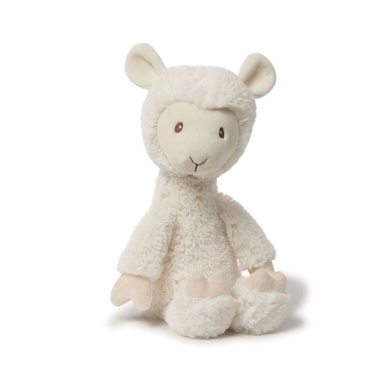 Baby GUND, Peluche lama Baby Toothpick de 30,5 cm, crème