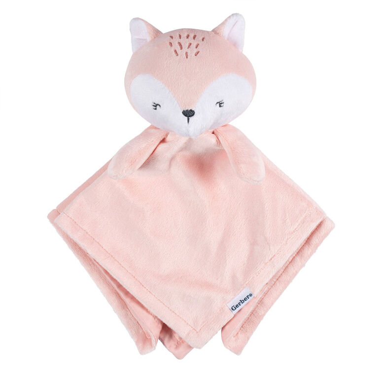 Gerber Childrenswear - 2 piece Blanket + Security Set - Fox