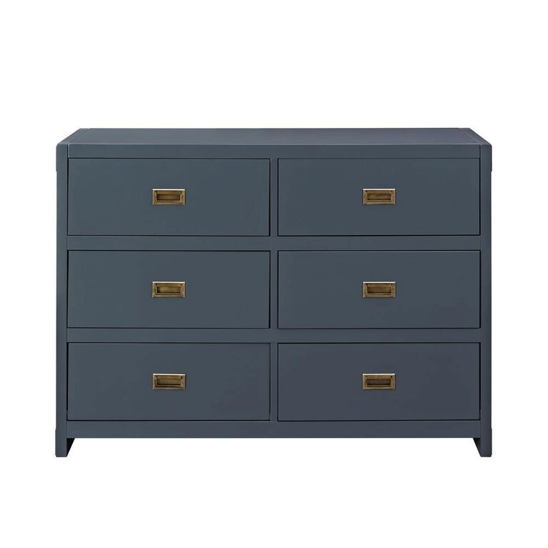 Baby Relax Miles 6-Drawer Dresser - Blue||Baby Relax Miles ...