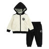 Nike Zip Up Fleece Set - Black