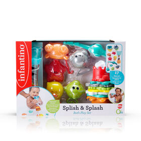 Infantino Splish & Splash Bath Play Set