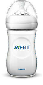 Philips Avent Natural Baby Bottle, 9oz, 1-Pack - Clear