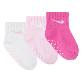 Chaussettes Nike - Rose/Blanc