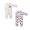 Koala Baby Girls 2 Pack Sleeper - Dog Princess, Preemie