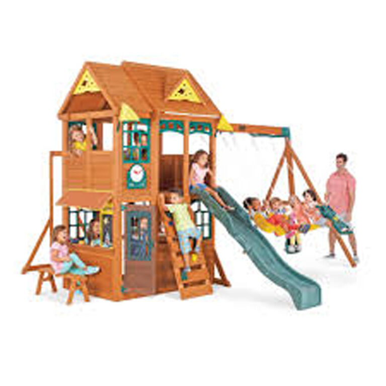 KidKraft Meadowbrook Wooden Swing Set Toys R Us Canada