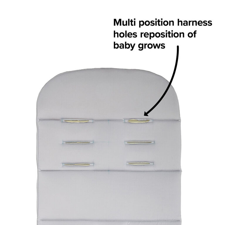 Diono Baby Seat Liner For Stroller, Gray Light