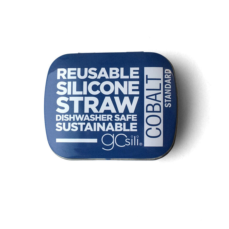 Silikids - Single Reusable Silicone Straw with Case