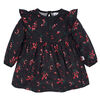 Gerber Childrenswear - 2 Pack Babydoll Dress - Girl - Holly Berries 12 months