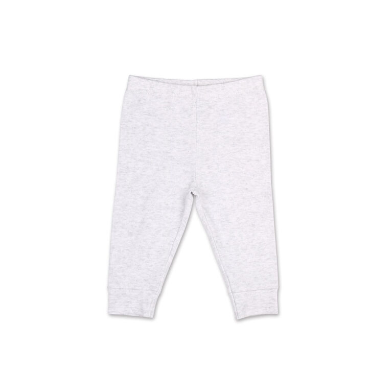 Ensemble 2 pièces Koala Baby rayures d’été ludiques - tee-shirt Henley et pantalon de sport, 24 Mois