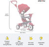 smarTrike Breeze Plus Toddler Tricycle - 4 in 1 Multi-Stage Trike