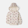 Hoody White Rainbow Print 3-6M