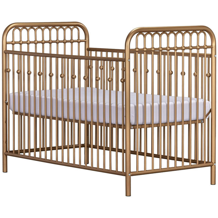 Monarch Hill Ivy Metal Crib, Gold